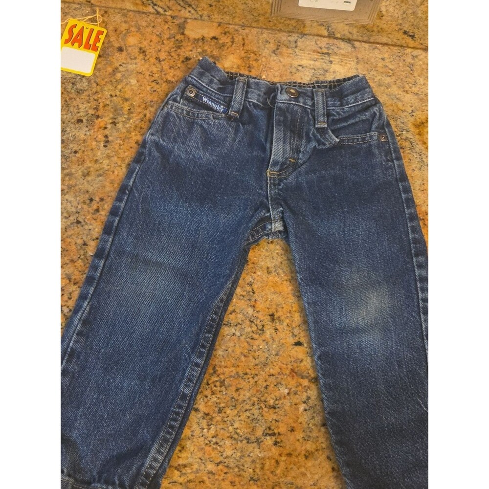 Wrangler Relaxed Fit Blue Denim Jeans for Kids Size 2 T.